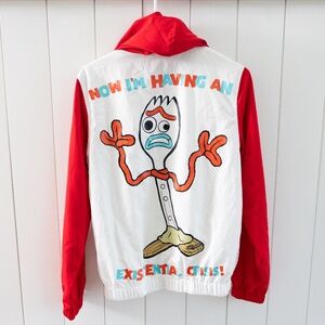 Toy Story Forky Disney Windbreaker Unisex size SMALL